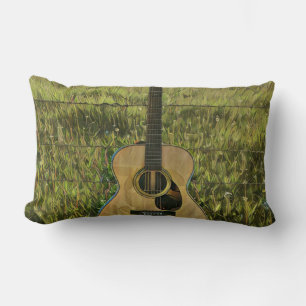 Coussin Rectangle Don de guitare acoustique