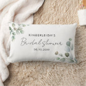 Coussin Rectangle Douce aquarelle de feuillage d'eucalyptus pour la  (Couverture)