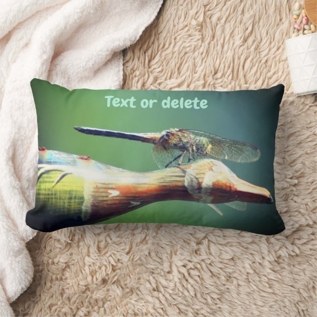 Coussin Rectangle Dragonfly Co Pilot Insect  Personalized (Couverture)