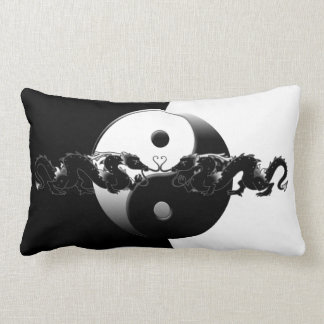 Coussin Rectangle Dragons de Yin Yang