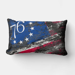 Coussin Rectangle Drapeau Betsy Ross 1776 4 juillet patriotique