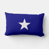 Coussin Rectangle Drapeau bleu Bonnie (Verso)