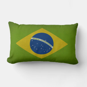 Coussin Rectangle Drapeau Brasil