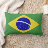 Coussin Rectangle Drapeau brésilien classique (Couverture)