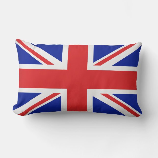 Coussin Rectangle Drapeau coussin-Lame-Oreiller-Britannique (Recto)