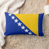 Coussin Rectangle Drapeau de Bosnie-Herzégovine (Couverture)