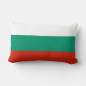 Coussin Rectangle Drapeau de Bulgarie (Verso)