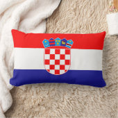 Coussin Rectangle Drapeau de Croatie (Couverture)