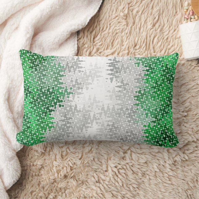 Coussin Rectangle Drapeau de fierté grisromantique abstrait ondulé t (Couverture)