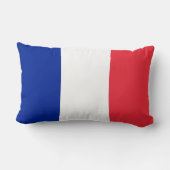 Coussin Rectangle Drapeau de la France (Verso)