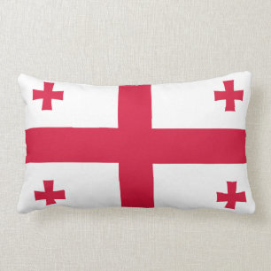 Coussin Rectangle Drapeau de la Géorgie