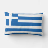 Coussin Rectangle Drapeau de la Grèce (Recto)