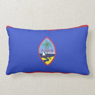Coussin Rectangle Drapeau de la Guam