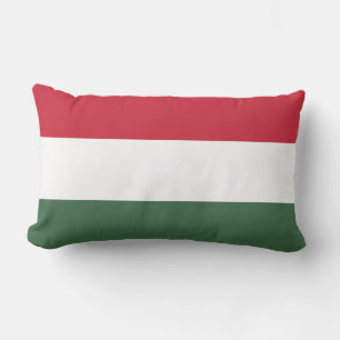 Coussin Rectangle Drapeau de la Hongrie