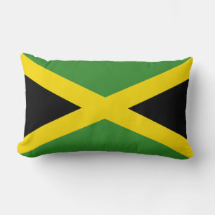 Coussin Rectangle Drapeau de la Jamaïque