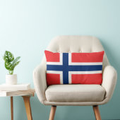 Coussin Rectangle Drapeau de la Norvège (Chaise)