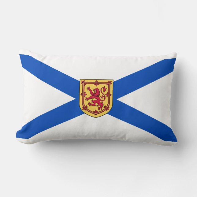 Coussin Rectangle Drapeau de la Nouvelle-Écosse (Province canadienne (Recto)