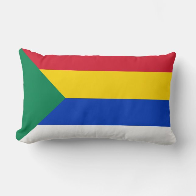 Coussin Rectangle Drapeau de la religion druze (Recto)