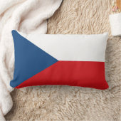 Coussin Rectangle Drapeau de la République tchèque (Couverture)