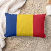 Coussin Rectangle Drapeau de la Roumanie (Couverture)