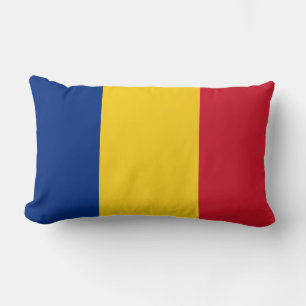 Coussin Rectangle Drapeau de la Roumanie