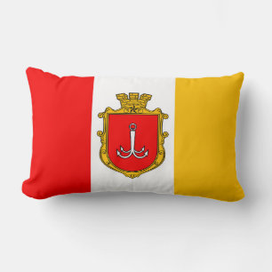 Coussin Rectangle drapeau de la ville d'Odessa symbole emblème de l'