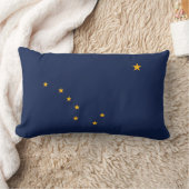 Coussin Rectangle Drapeau de l'Alaska (Couverture)