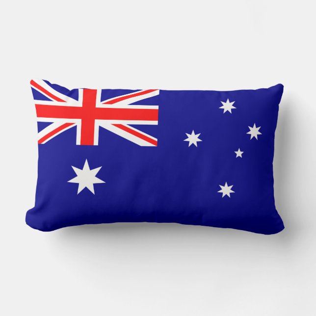 Coussin Rectangle Drapeau de l'Australie (Recto)