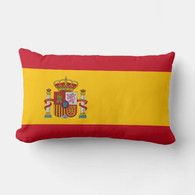 Coussin Rectangle Drapeau de l'Espagne (Recto)