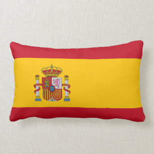 Coussin Rectangle Drapeau de l'Espagne