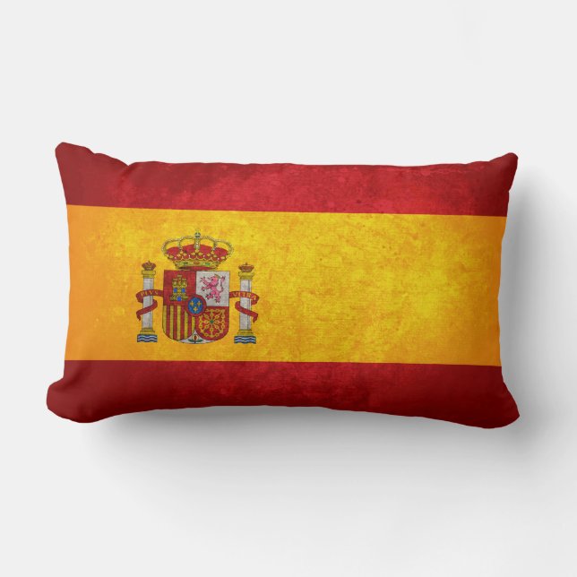 Coussin Rectangle Drapeau de l'Espagne (Recto)