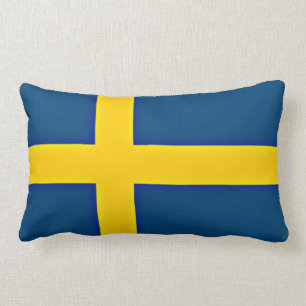 Coussin Rectangle Drapeau de Suède
