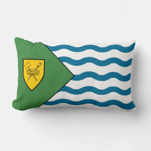 Coussin Rectangle Drapeau de Vancouver (Colombie-Britannique, Canada
