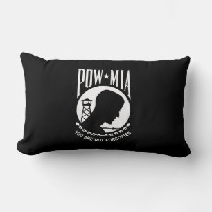 Coussin Rectangle Drapeau des prisonniers de guerre et disparus : So