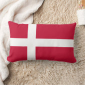 Coussin Rectangle Drapeau du Danemark (Couverture)