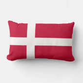Coussin Rectangle Drapeau du Danemark (Recto)