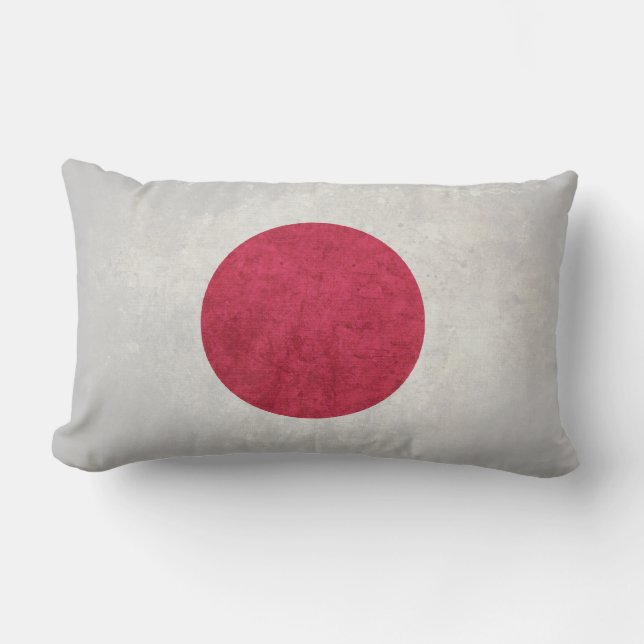 Coussin Rectangle Drapeau du Japon (Recto)