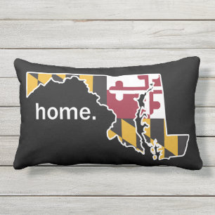 Coussin Rectangle Drapeau du Maryland/coussin national d'origine