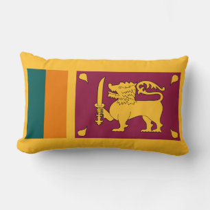 Coussin Rectangle Drapeau du Sri Lanka