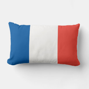 Coussin Rectangle Drapeau français