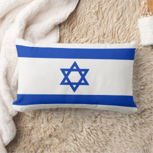 Coussin Rectangle Drapeau Israël