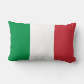 Coussin Rectangle Drapeau Italie (Verso)