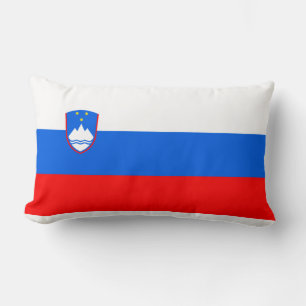 Coussin Rectangle Drapeau slovène