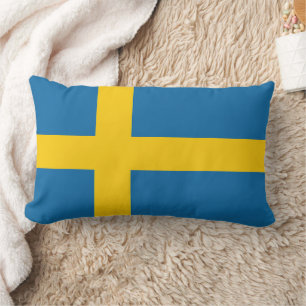 Coussin Rectangle Drapeau Suède