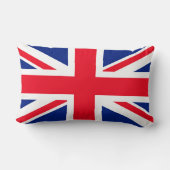 Coussin Rectangle Drapeau Union Jack du Royaume-Uni (Verso)