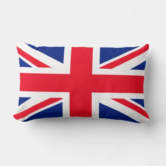 Coussin Rectangle Drapeau Union Jack du Royaume-Uni (Recto)