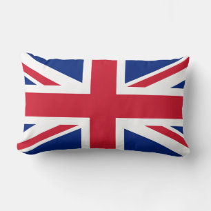 Coussin Rectangle Drapeau Union Jack du Royaume-Uni des colonies bri