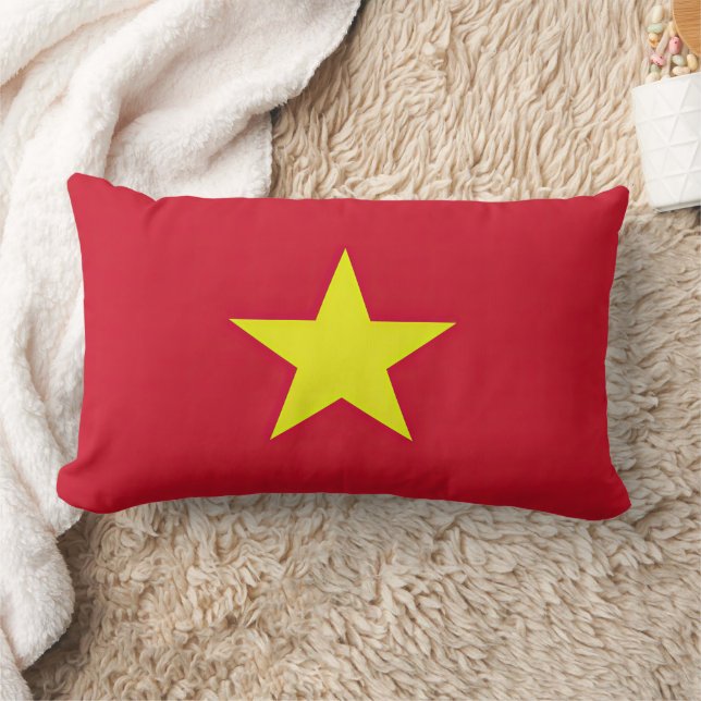 Coussin Rectangle Drapeau Vietnam (Couverture)