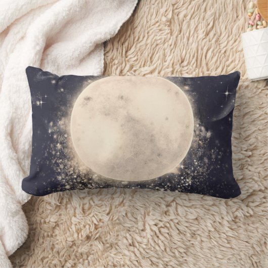 Coussin Rectangle Dream Moon Magic Cosmic Sparkles (Couverture)