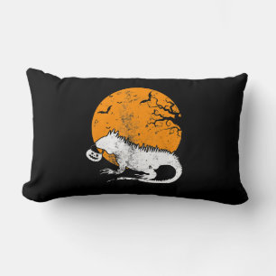 Coussin Rectangle Drôle Iguana Citrouille Costume Halloween Hommes F